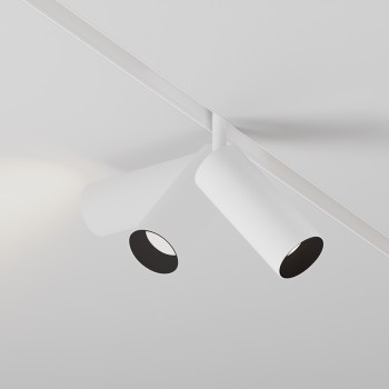 Spot magnetic pe șină Focus LED alb Maytoni, 12W, 3000K, H19