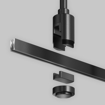 Accesoriu șină spoturi Accessories for tracks Flarity Maytoni, L4, H12, l3, black, IP20
