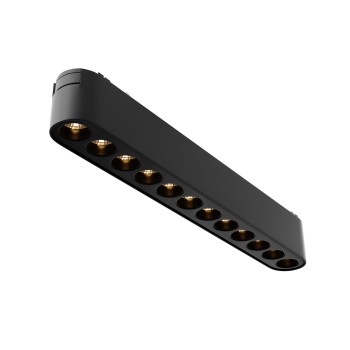 Spot magnetic pe șină Points negru Maytoni, 12W, 3000K, L22, H3
