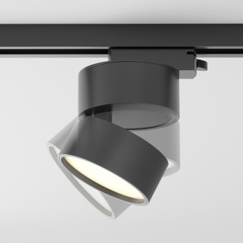Spot pe șină ONDA negru Maytoni, 12W, 3000K