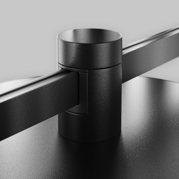 Spot magnetic pe șină Plato negru Maytoni, 10W