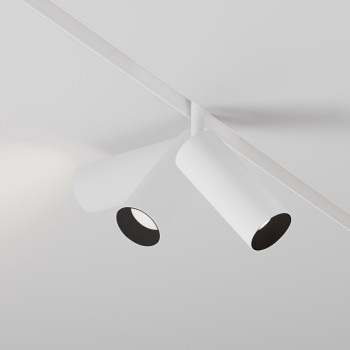 Spot magnetic pe șină Focus LED alb Maytoni, 12W, L19, H19, 36°
