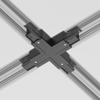 Accesoriu șină spoturi Accessories for tracks Trinity Maytoni, L17, black