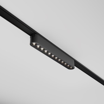 Spot magnetic pe șină Points negru Maytoni, 12W, 4000K, H3