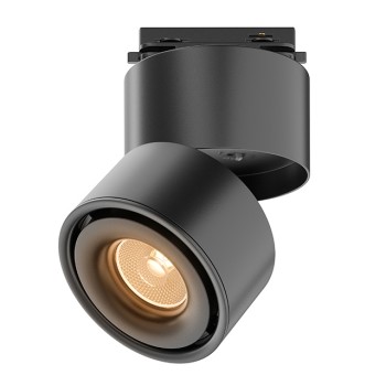Spot pe șină Yin negru Maytoni, 15W, 3000K, black (2)