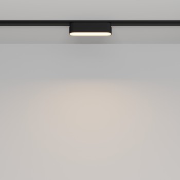 Spot magnetic pe șină Basis negru Maytoni, 6W, 3000K