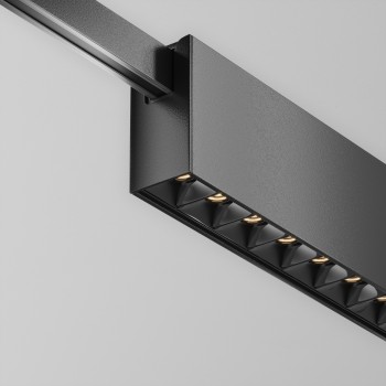 Spot magnetic pe șină Points negru Maytoni, 12W, 3000K, L23