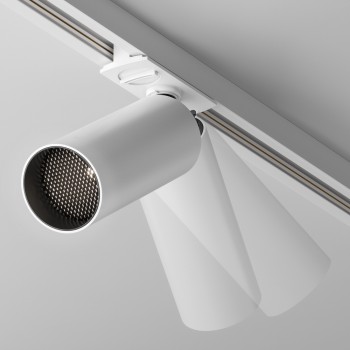 Spot pe șină Focus LED alb Maytoni, 12W, 4000K, white
