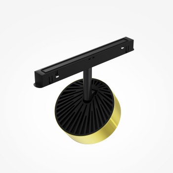 Spot magnetic pe șină Rado negru Maytoni, 18W, 3000K, L19
