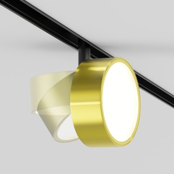Spot magnetic pe șină Rado negru Maytoni, 18W, 3000K, L19