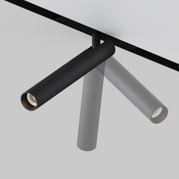 Spot magnetic pe șină Focus T negru Maytoni, 6W