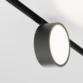 Spot magnetic pe șină Rado negru Maytoni, 18W, 3000K, H11