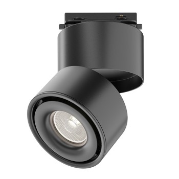Spot pe șină Yin negru Maytoni, 15W, 4000K