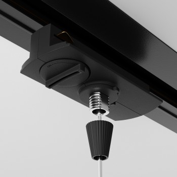 Accesoriu șină spoturi Accessories for tracks Unity Maytoni, L8, H3, black