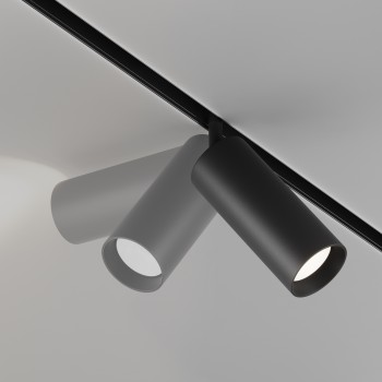 Spot magnetic pe șină Focus LED negru Maytoni, 20W, L15