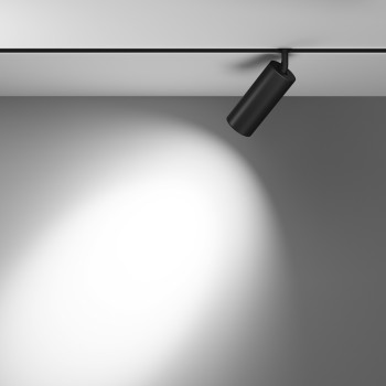 Spot magnetic pe șină Focus LED negru Maytoni, 20W, L15