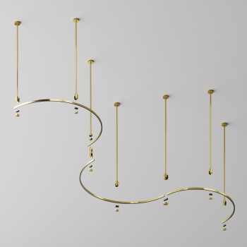 Șină spoturi Busbar trunkings Flarity alamă Maytoni, L65 (2)