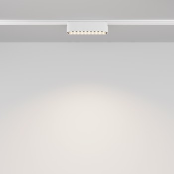 Spot magnetic pe șină Basis Grid alb Maytoni, 6W, 4000K