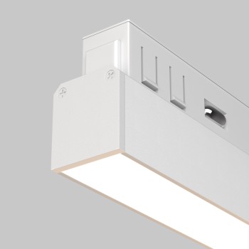 Spot magnetic pe șină Basis Angle alb Maytoni, 24W, L32