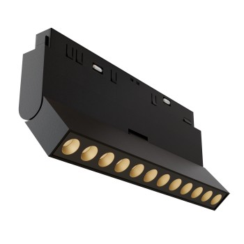 Spot magnetic pe șină Points rot negru Maytoni, 12W