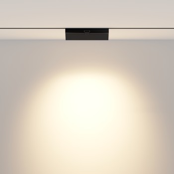Spot magnetic pe șină Points rot negru Maytoni, 12W