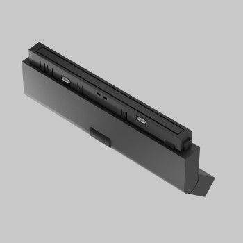 Spot magnetic pe șină Points rot negru Maytoni, 12W