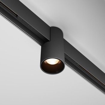 Spot magnetic pe șină Alfa negru Maytoni, 7W, 3000K