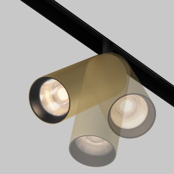 Spot magnetic pe șină Artisan negru Maytoni, 12W, 3000K, H12