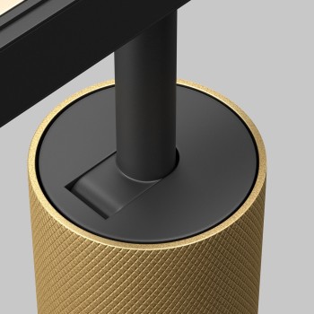 Spot magnetic pe șină Artisan negru Maytoni, 12W, 3000K, H12