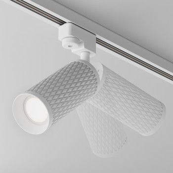 Spot pe șină Focus Design alb Maytoni, 10W