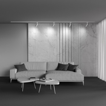 Spot pe șină Focus Design alb Maytoni, 10W