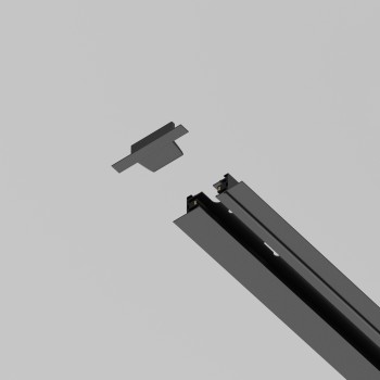 Accesoriu șină spoturi Accessories for tracks Unity Maytoni, L4, H2, l6, black