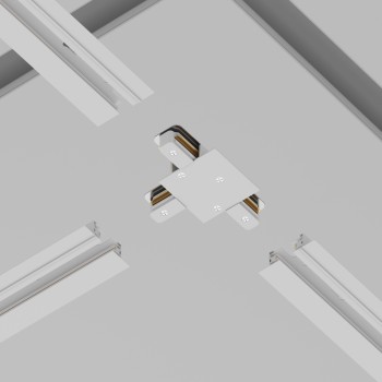 Accesoriu șină spoturi Accessories for tracks Unity Maytoni, L13, l10, white