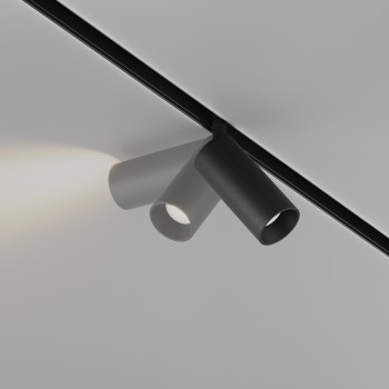 Spot magnetic pe șină Focus LED negru Maytoni, 5W, L10