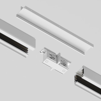 Accesoriu șină spoturi Accessories for tracks Trinity Maytoni, L7, H3, white