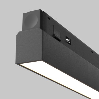 Spot magnetic pe șină Basis negru Maytoni, 30W