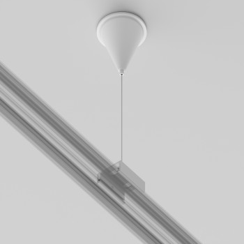 Accesoriu șină spoturi Accessories for tracks Trinity Maytoni, L4, white