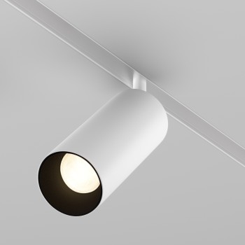 Spot magnetic pe șină Focus LED alb Maytoni, 20W, L19, H21