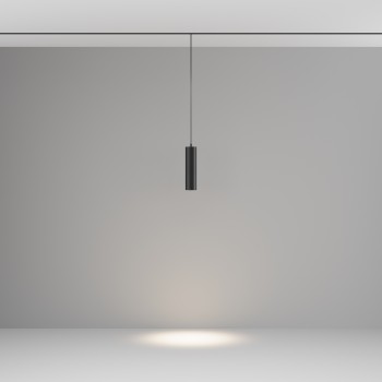 Pendul pe șină Focus LED negru Maytoni, 12W, 4000K