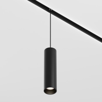 Pendul pe șină Focus LED negru Maytoni, 12W, 4000K