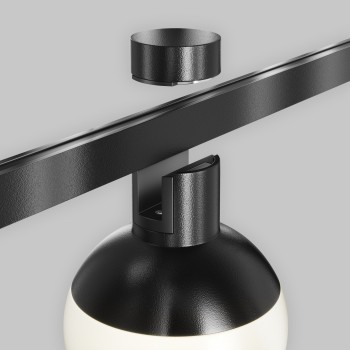 Spot magnetic pe șină Luna negru Maytoni, 5W, 3000K, H11