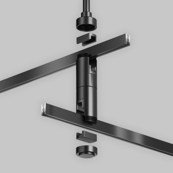 Accesoriu șină spoturi Accessories for tracks Flarity Maytoni, L4, H18, black, IP20