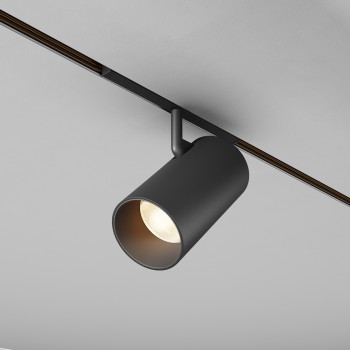 Spot pe șină Focus LED negru Maytoni, 18W