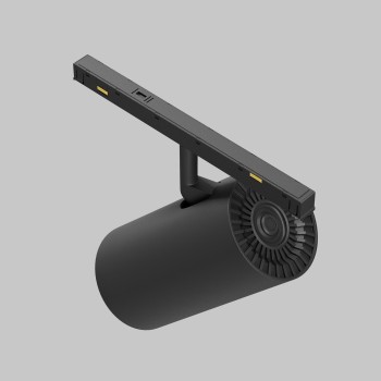 Spot pe șină Focus LED negru Maytoni, 18W