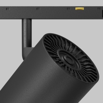Spot pe șină Focus LED negru Maytoni, 18W