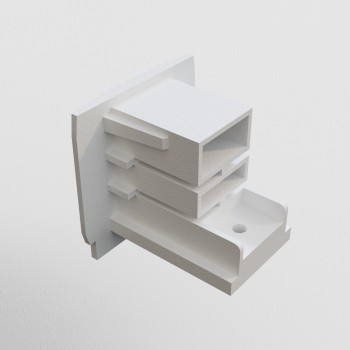 Accesoriu șină spoturi Accessories for tracks Trinity Maytoni, L3, white