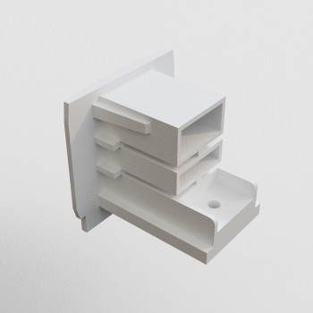 Accesoriu șină spoturi Accessories for tracks Trinity Maytoni, L3, white
