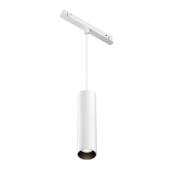 Pendul pe șină Focus LED alb Maytoni, 12W, L19
