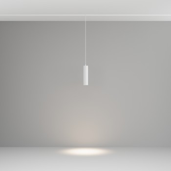 Pendul pe șină Focus LED alb Maytoni, 12W, L19