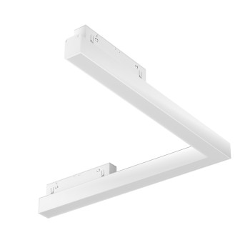 Spot magnetic pe șină Basis Angle alb Maytoni, 24W, 3000K, L30